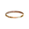 Pulsera de Flor con Baño de Oro Real y Circonita Diseño de Celebridad de Internet de Alto Sentido Pulsera Exquisita de Moda Única Al por Mayor para Mujeres