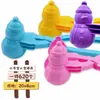 Cor Macaron Clip de Bola de Neve Misturado Equipamento para Brincar na Neve Brincar de Guerra de Bolas de Neve Brinquedos para Brincar na Neve Agitar Tom Mesmos Brinquedos Explosões