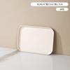 Bandeja Rectangular Comercial y Doméstica Plástico Taza de Té Plato de Frutas Plato de Guardería Plato de Restaurante Mayoreo