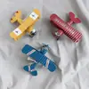 Taobao Venta Caliente Zakka Metal Retro Lata Modelo de Avión Adorno Creativo Artesanía para Decoración del Hogar