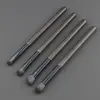 Set de Pinceles para Sombras de Ojos Pequeños Uva Pincel de Maquillaje Portátil Pincel para Ojos Difuminado Sombra de Nariz Cerdas Suaves Paquete de 4 Pelo de Animal