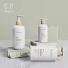 Botella Vacía Personalizable de 500ml Tipo Prensa para Dispensar Champú, Acondicionador para el Cabello, Gel de Ducha, Cosméticos y Loción Corporal