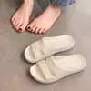 2026 Modelo Nuevo de Pantuflas Mejorado Soporte de Arco de EVA Antideslizantes Pantuflas para el Hogar de Interior Silenciosas de Punta Abierta Pantuflas para Mujer