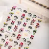 Pegatinas Populares Lindas de Las Chicas Superpoderosas para Uñas, Pegatinas en Relieve 3D Adhesivas para Uñas Impermeables DIY