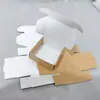 Caja de regalo pequeña para festival de dulces, regalo de una sola capa, papel kraft, tarjeta negra, máquina voladora, jabón hecho a mano.