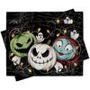 Sousplats de Halloween Transfronteiriços Série Fantasma Abóbora Corvo Decoração de Mesa de Cozinha Sala de Estar Sousplats Resistentes à Temperatura e Antimanchas