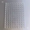 Múltiples modelos venta directa de fábrica transparente rejilla redonda agujero redondo blíster ferretería electrónica componentes electrónicos automotrices caja de blíster