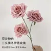 Flores artificiales rosas para bodas al por mayor, decoración rosa claro para lugares de boda, flores artificiales para el pasillo de la boda y decoración de ramos
