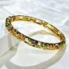 Nuevo Pulsera Retro de Esmalte Cloisonné Hueco Estilo Chino con Diamantes, Múltiples Estilos Disponibles, Venta al por Mayor Directamente de la Fábrica Fuente