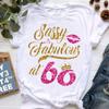 Nueva Fabulosa Camiseta con Gráfico de Corona Impresión 3D para Mujer Fas