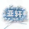 Nombre de la etiqueta de soporte de fábrica de origen producto terminado DIY reflectante tela no tejida bolso creativo charm decoración colgante para concierto de celebridades