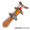 Peluche de Perro Lindo Dibujo Animado, Juguete Interactivo para Perros para Masticar y Limpieza Dental, Entrenamiento y Alivio del Aburrimiento Juguete Interactivo para Perros