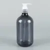 Gel de Ducha, Loción, Champú, Botella de Plástico, 100ml-500ml, Botella con Bomba Boston Gris