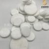 Suministro blanco redondo pieza de algodón de fibra para ventilador de cuello colgante pieza de algodón cuadrado vaporizador de aceite esencial para ventilador
