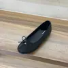 Otoño 2026 Tacón Oculto de 4CM Estilo Ballet Moño Zapatos de Boca Baja para Mujer Zapatos Perezosos Mary Jane