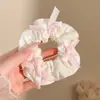 2026 Nuevo Scrunchie de Encaje de Alta Gama para Mujer, Lazo para el Cabello Retro Francés Extra Grande, Cuerda Coreana para el Cabello Estilo Perezoso