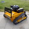 Haituo Group Cortador de Grama a Diesel com Esteira e Controle Remoto 55cm Pomar Encosta Terreno Baldio Cortador de Grama Transfronteiriço
