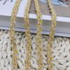 Novo Estilo Pequeno Estilo Chanel Renda de Algodão Curva Dourada Costura com Agulha Acessórios para Vestuário Estilo Étnico Acessórios Feito à Mão DIY em estoque