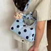 Bolso pequeño súper popular para el trabajo, nuevo bolso de hombro de lunares de nicho de verano para mujer, bolso cruzado para ir al trabajo