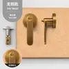 Herrajes de puerta con cerradura anti-retroceso minimalista italiano para baños, cocinas caseras, habitaciones de ancianos y habitaciones de niños, cerradura de puerta de un solo pestillo