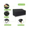 Funda Plateada Impermeable para Sofá Doble de Patio de Tela Oxford, a Prueba de Polvo y Sol, Protector para Muebles de Exterior
