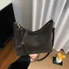 Bolsos Retro Otoño e Invierno para Mujer 2025 Nuevo Bolso de Hombro y Axila de Gamuza de Gama Alta Bolso Casual para el Trabajo Bolso Almohada