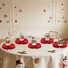 Banderín navideño y de cumpleaños transfronterizo, decoraciones para fiestas con temática de muñeco de nieve, banderín de letras, adornos colgantes en espiral, adornos para pasteles y arreglos decorativos