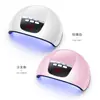 Lámpara UV para Uñas Secador de Uñas 54W Máquina de Fototerapia para Uñas Secador de Uñas que No Oscurece Lámpara Pequeña para Uñas Secado Rápido