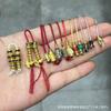 Accesorios de Joyería de Cuentas Budistas DIY Cadena para Teléfono Móvil Pulsera Colgante Collar para Colgar en Bolso Original