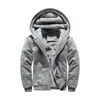 Nuevo Sudadera Cardigan de Terciopelo Talla Grande con Capucha Otoño e Invierno Camuflaje Color Sólido Combinación de Colores Transfronterizo Tops para Hombre Chaqueta Talla Europea