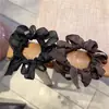 Accesorios para el Cabello con Lazo para Mujer, Gomas para el Cabello Plegadas de Alta Elasticidad, Gomas Elegantes para el Cabello, Gomas para el Cabello de Alta Gama