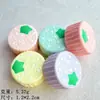 Nuevas estrellas pegamento gota pastel resina simulación accesorios diy caricatura refrigerador funda de teléfono accesorios para el cabello parche