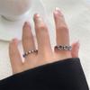 Anel de Margarida Vintage Prata Lan Zhi Tai Anel de Abertura Nicho Feminino Anel Personalizado de Prata Esterlina 925 Atacado Transfronteiriço