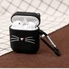 Para airpods Estojo Protetor Caixa para Fone de Ouvido Nova 3ª Geração Gato Barbudo Fones de Ouvido Sem Fio ins Estojo Macio Atacado