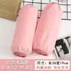 Bonitas Mangas de Trabajo para Mujer, Mangas Largas Impermeables para Hombre, Mangas Ampliadas Anti-manchas, Mangas Blancas de Otoño e Invierno para Estudiantes
