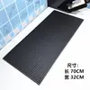 Tapete Antiderrapante para Bar de Chá com Leite Tapete para Bar de Café Tapete Retangular Drenante para Cozinha Porta-Copos de Vinho Ktv Porta-Copos de Borracha para Chá