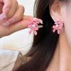 Pendientes de perlas con lazo para mujer, 2024, modernos, pequeños, elegantes y lujosos.