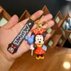 Llavero Colgante de Dibujos Animados Mickey Minnie Lindo Colgante de Llavero para Pareja Mochila Coche Adorno de Colgante Regalo