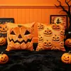 Fronha de Travesseiro Grande Diabo de Halloween Desenho Animado Fofo Almofada de Sofá Capa de Almofada Decorativa para Sala de Estar de Casa Venda por Atacado