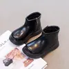 Botas Martin para Niños Botines Cortos para Niñas Primavera y Otoño 2026 Botas Individuales Nuevas Botas de Cuero Princess Suela Suave Estilo Británico Botines para Bebé