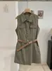 Vestido Vaquero de Manga Corta Estilo Coreano Retro Kekezoon con Camisa de Trabajo Adelgazante que Ceñe la Cintura y Falda Corta Toma Real 8229