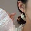 Pendientes de Estrella de Diamante Único de Plata de Ley S925 Nalan para Mujer Lujo Accesible Joyería para Orejas de Hilo de Gama Alta de Nicho M02800