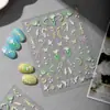 Cyansea Popular Transfronterizo Fresco Estilo Japonés Mariposa y Lirio del Valle Decoración para Uñas Pegatinas DIY para Teléfono y Tableta