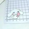 Insignia Acrílica Linda Estilo Coreano Estilo Ins, Broche Pequeño de Dibujos Animados Cinnamoroll, Accesorios para Ropa y Bolsas al por Mayor