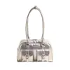 Bolsa de Nuevo Estilo Coreano de Nicho Otoño 2024 para Mujer Bolso Boston Retro de Otoño Bolso de Mano/Hombro para Viajes