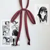 Pajarita Versátil de Color Sólido para Niñas Uniforme Jk Cordón Pequeño Accesorio de Uniforme Escolar Japonés