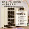 Zapatero para uso doméstico, gran capacidad, con puerta, transpirable, nuevo modelo 2026, popular mueble de almacenamiento interior para la entrada