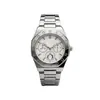 Estuche Octagonal Transfronterizo Cronógrafo de Tres Ojos Correa de Acero Reloj de Cuarzo Soporta Relojes Personalizados Venta al por Mayor de Relojes
