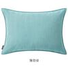 Estilo Crema Patrón Espiga Chenilla Espesado Cojín Color Sólido Grande Sala de Estar Dormitorio Sofá Soporte Lumbar Funda de Cojín Simple