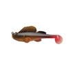 Cebo blando Luya Bait de silicona para saltar, pez con plomo de fondo anti-colgantes, 8,5 cm/14 g, anzuelo King Kong negro, cebo falso